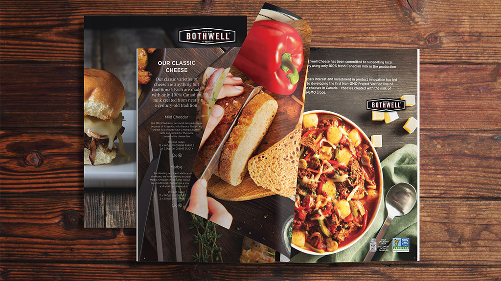 bothwell food service portfolio brochure spread