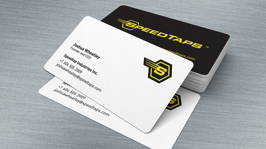 speedtaps stationery business card